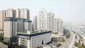 重庆市政委大楼航拍