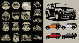 矢量越野竞技文化系列