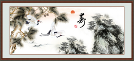 松鹤图