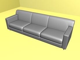 室内模型 沙发模型 欧式客厅