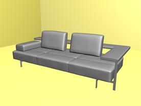 室内模型 沙发模型 欧式客厅