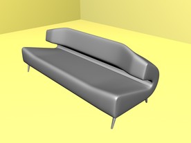 室内模型 沙发模型 欧式客厅