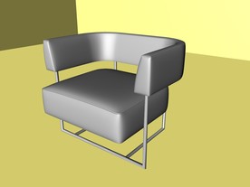 室内模型 沙发模型 欧式客厅