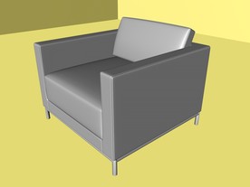 室内模型 沙发模型 欧式客厅