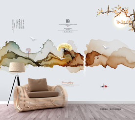 水墨画 写意山水画 装饰画