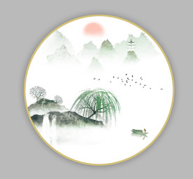山水装饰画