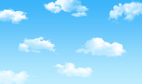蓝天白云