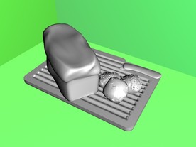 餐具模型 厨具  餐台 餐柜