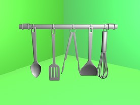 餐具模型 厨具  餐台 餐柜