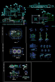 中式茶楼建筑图