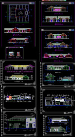 商业古街建筑图纸