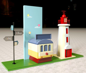 建筑 3D建模 西方建筑 模型