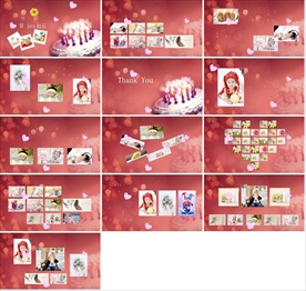 通用亲子儿童电子相册PPT