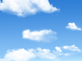 蓝天白云