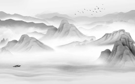 极品意境新山水画 TIF分层