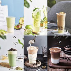 高清水果茶奶茶 超级水果茶