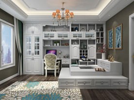 全屋定制 榻榻米效果图 超清