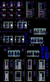 商务洗手间施工图