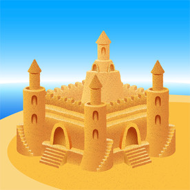 砂雕城堡