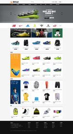 运动鞋商城网站