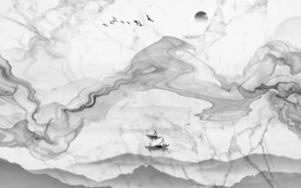 高档现代装饰画 TIF分层