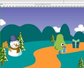 鸭梨圣诞贺卡26秒动画