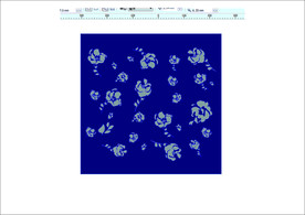 田园风格印花矢量