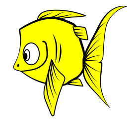 卡通鱼矢量文件