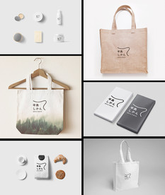 简极VI设计包装样机