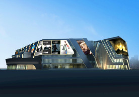 建筑外观  商业中心