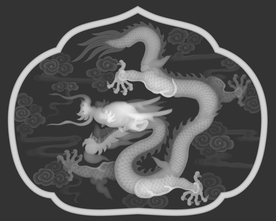 精雕图 灰度图 浮雕图 3D图