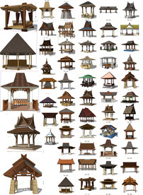 东南亚亭子模型