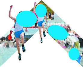 体育运动人物分层图