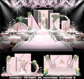 婚礼设计主题婚礼粉色婚礼