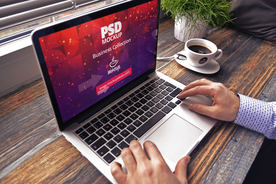 电脑办公场景样机