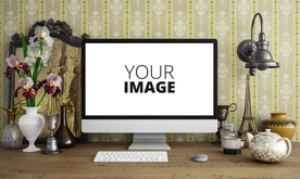 电脑屏幕展示样机