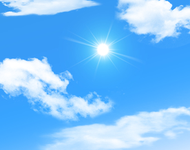 蓝天白云