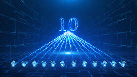 12个手掌启动仪式AE模板