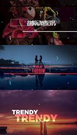 故障效果时尚宣传开场PR模板