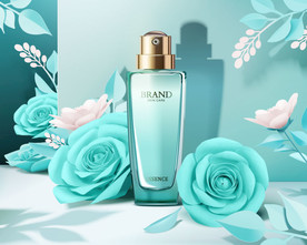 化妆品场景海报展板