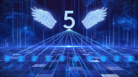 大气蓝色10人启动仪式PR模板