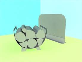 壁炉模型 壁炉设施 C4D模型