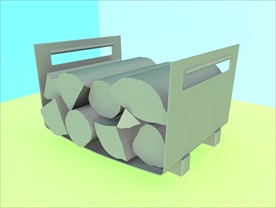 壁炉模型 壁炉设施 C4D模型