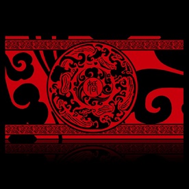 汉唐中式婚礼背景