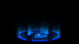 科技圆圈合成带通道AE模板