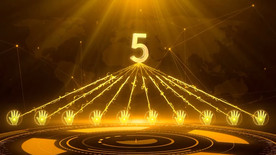 10人启动仪式会声会影X7模板