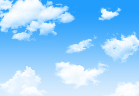 蓝天白云