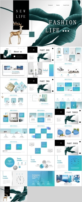 时尚画册PPT