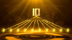 10人启动仪式EDIUS模板