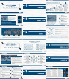 高校毕业答辩PPT模版